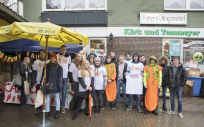 „ES GEHT NICHT UM DIE NOTE, SONDERN UM DAS KLIMA“: CARROTMOB DER IGS OSNABRÜCK